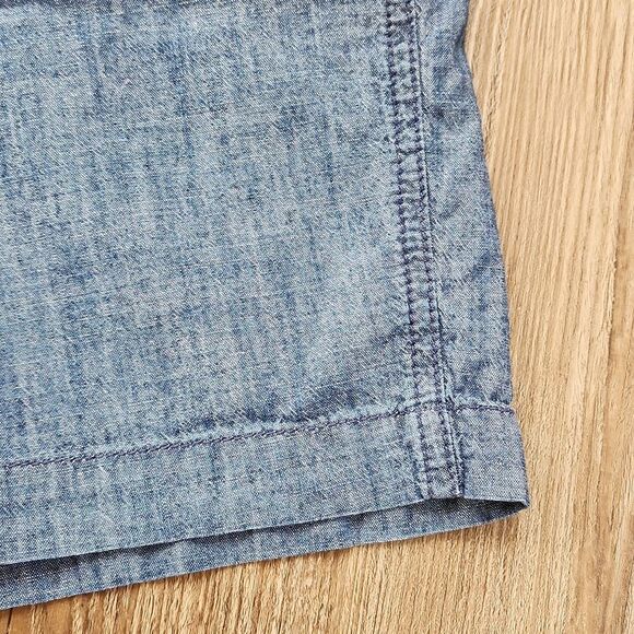 ☔️💜A New Day Chambray Shorts Size 4 - Picture 9 of 12